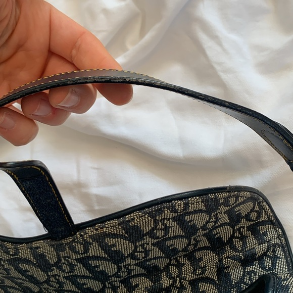 Dior Vintage Oblique Medium Saddle Bag - Picture 7 of 16